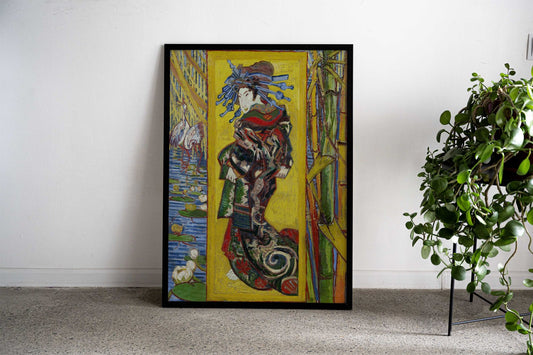 Courtesan Asian Style Poster | Wall Art for Home & Office | High-Quality Print - High-Quality Visual Display