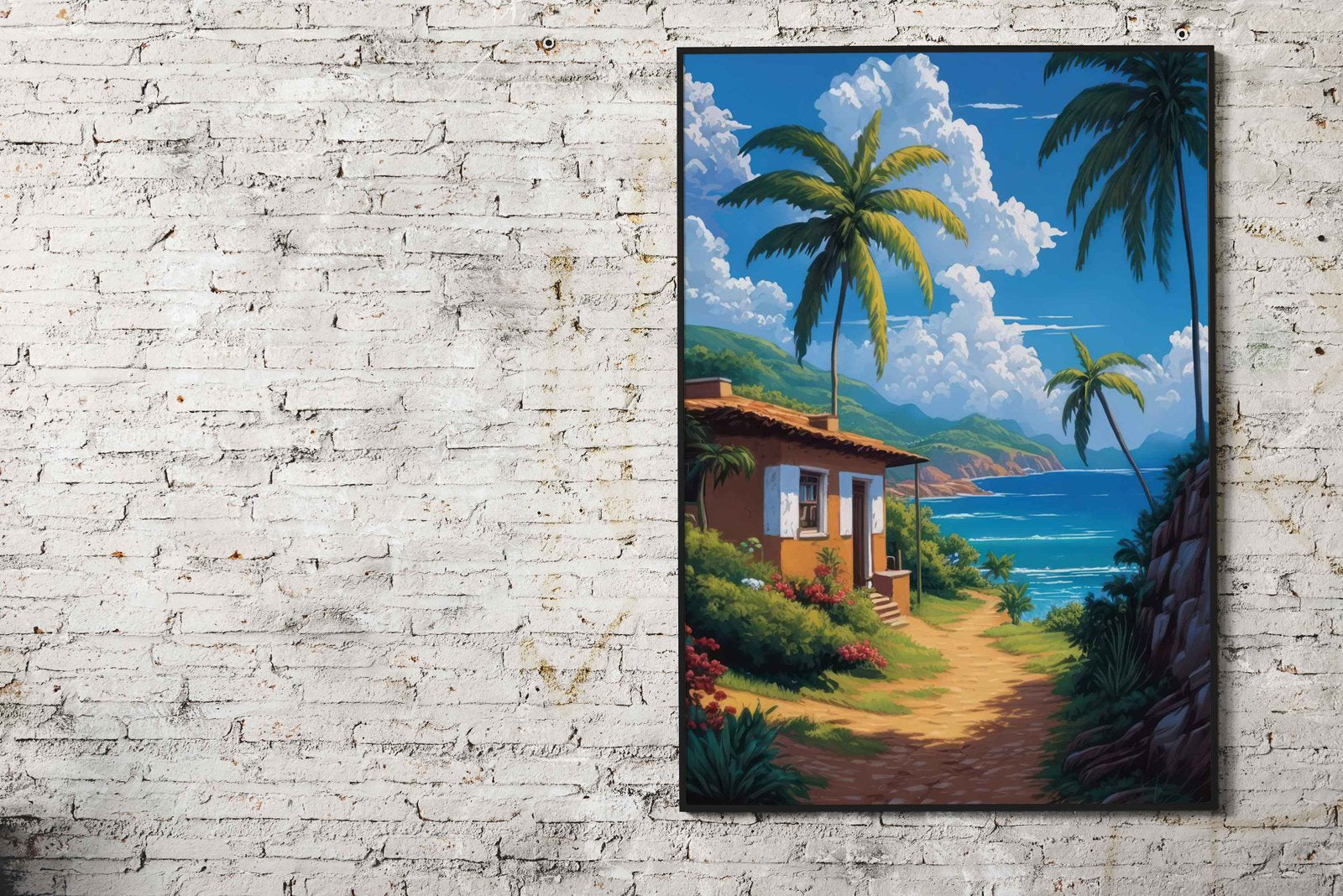 Cozy sunny day Asian Style Poster | Wall Art for Home & Office | High-Quality Print - High-Quality Visual Display