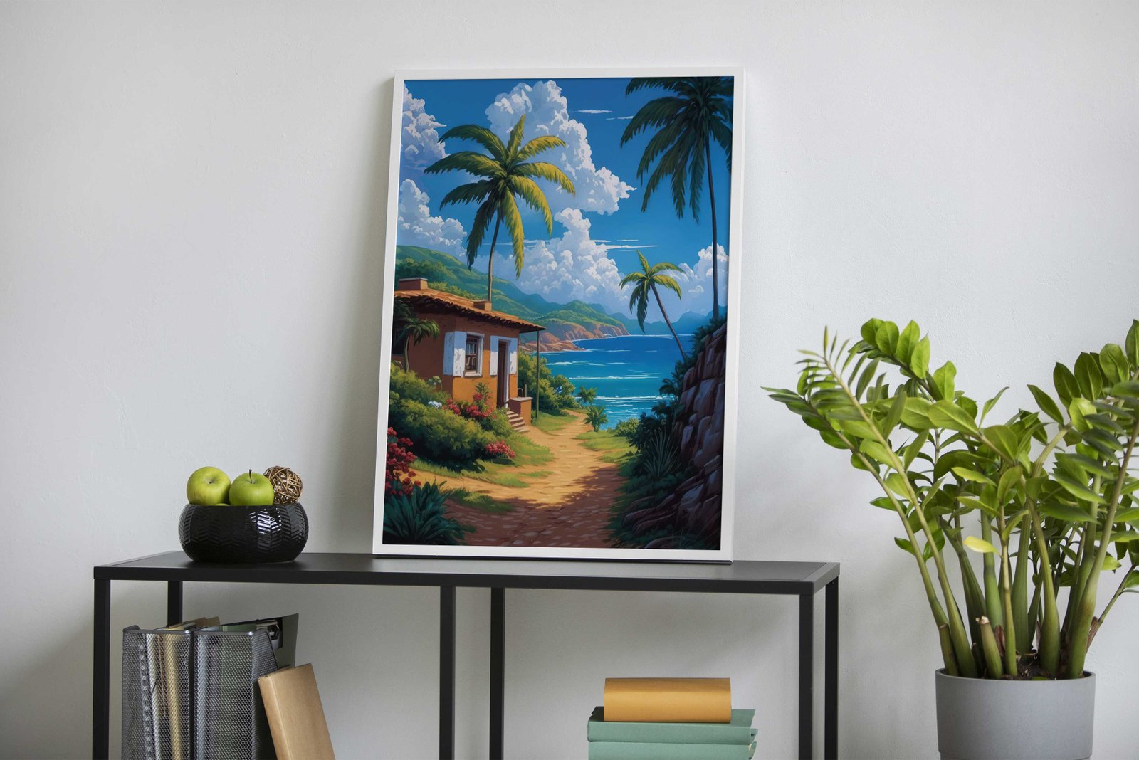 Cozy sunny day Asian Style Poster | Wall Art for Home & Office | High-Quality Print - High-Quality Visual Display