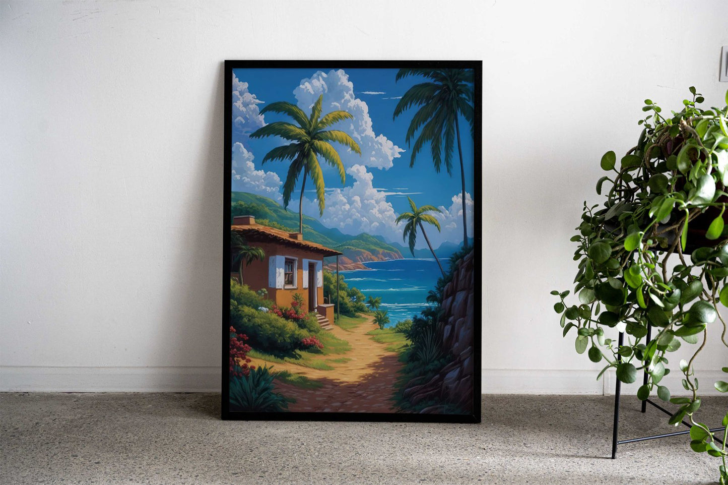 Cozy sunny day Asian Style Poster | Wall Art for Home & Office | High-Quality Print - High-Quality Visual Display