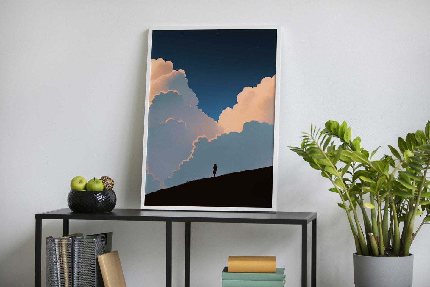 Cozy sunset traveler Asian Style Poster | Wall Art for Home & Office | High-Quality Print - High-Quality Visual Display