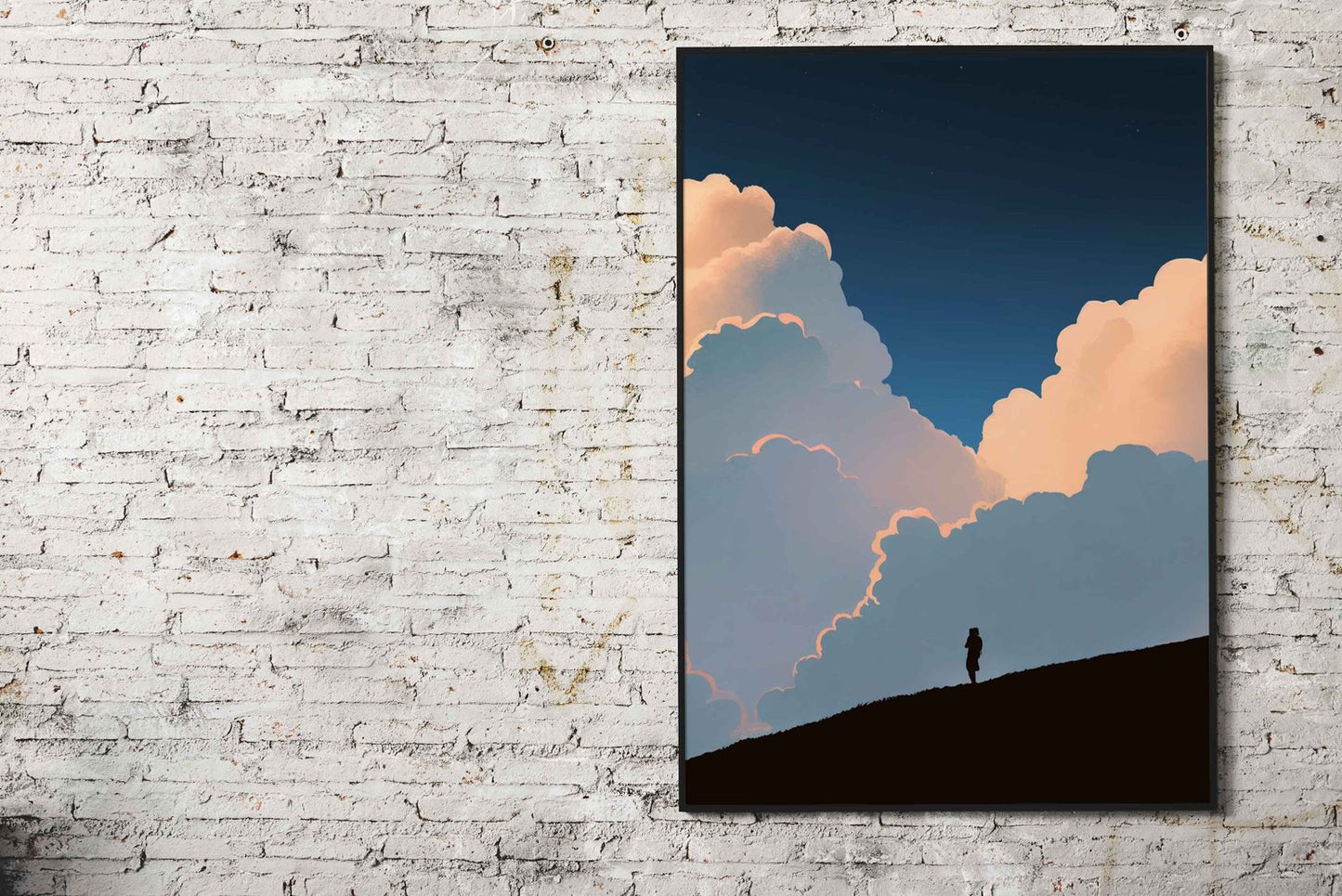 Cozy sunset traveler Asian Style Poster | Wall Art for Home & Office | High-Quality Print - High-Quality Visual Display
