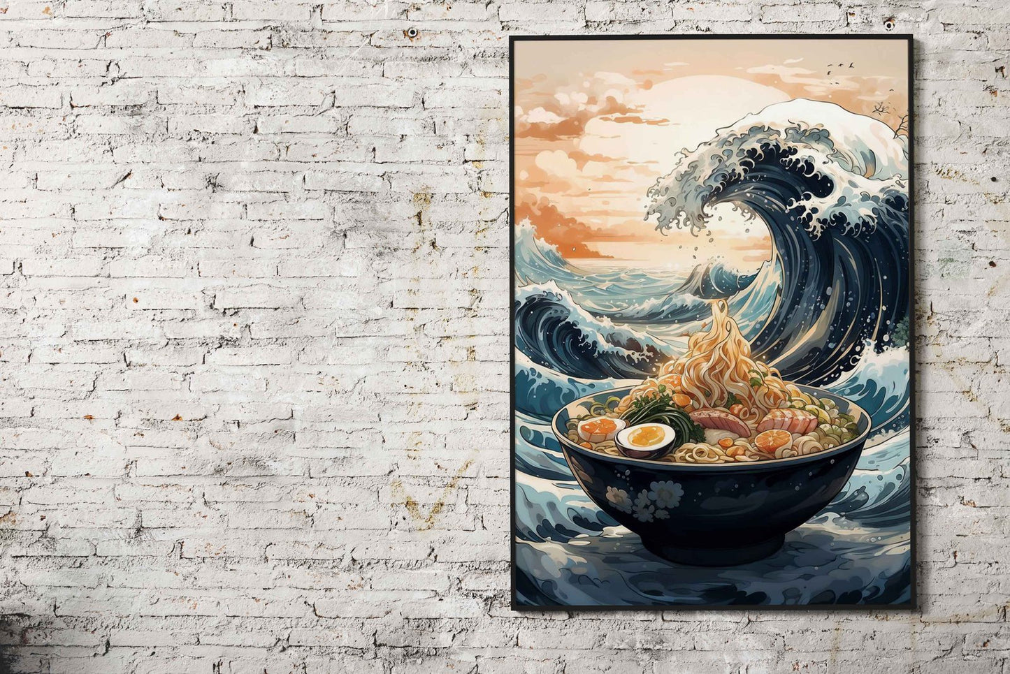 Culinary Wave Asian Style Poster | Wall Art for Home & Office | High-Quality Print