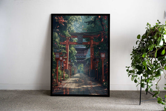 Cultural Heritage Monument Asian Style Poster | Wall Art for Home & Office | High-Quality Print - High-Quality Visual Display