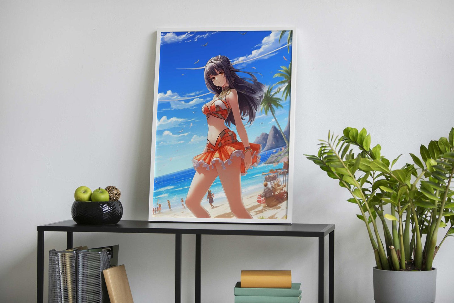 Cute Asian Anime Girl Asian Style Poster | Wall Art for Home & Office | High-Quality Print