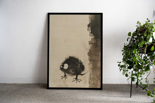 Cute Yokai Japanese Woodblock Print Asian Style Poster | Wall Art for Home & Office | High-Quality Print - High-Quality Visual Display
