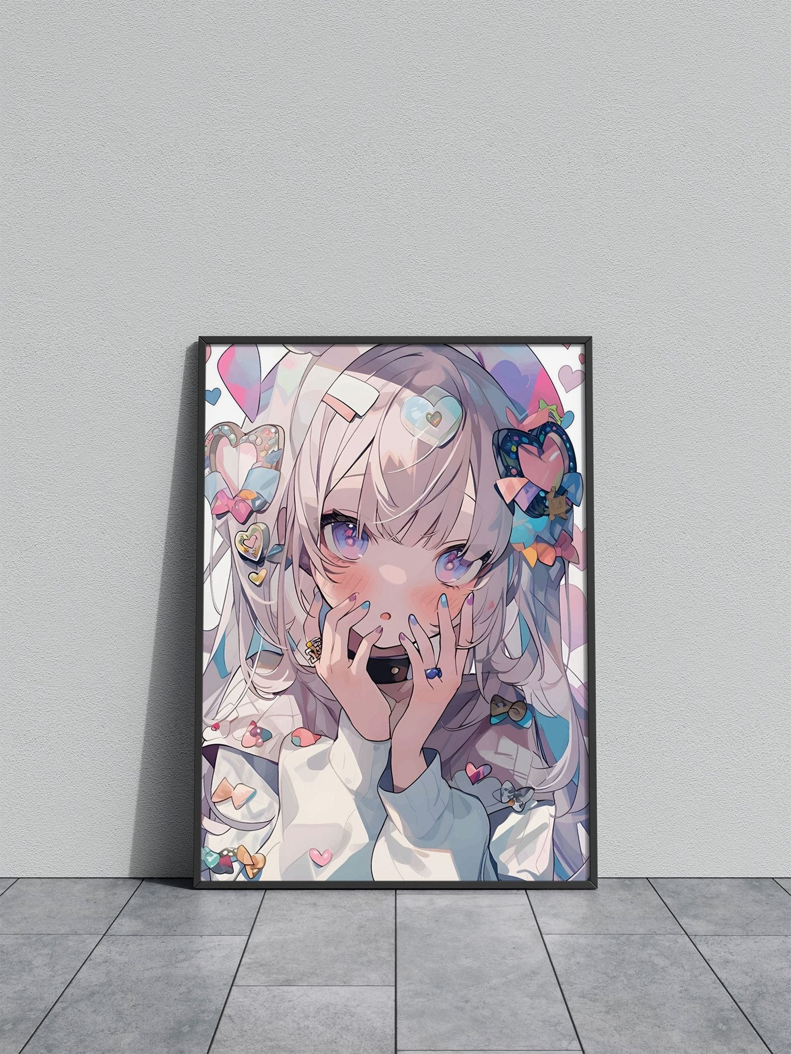 Cute girl Asian Style Poster | Wall Art for Home & Office | High-Quality Print - High-Quality Visual Display