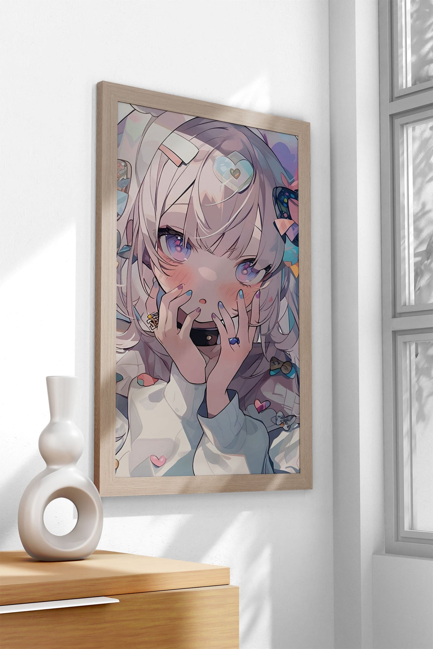Cute girl Asian Style Poster | Wall Art for Home & Office | High-Quality Print - High-Quality Visual Display