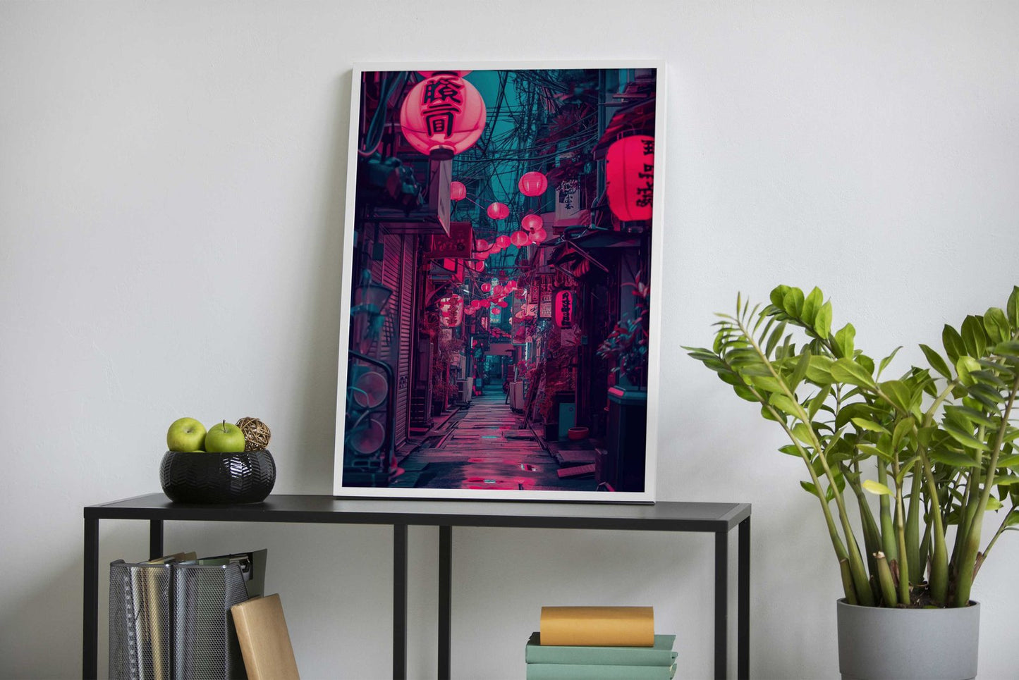 Cyberpunk Japan Asian Style Poster | Wall Art for Home & Office | High-Quality Print - High-Quality Visual Display