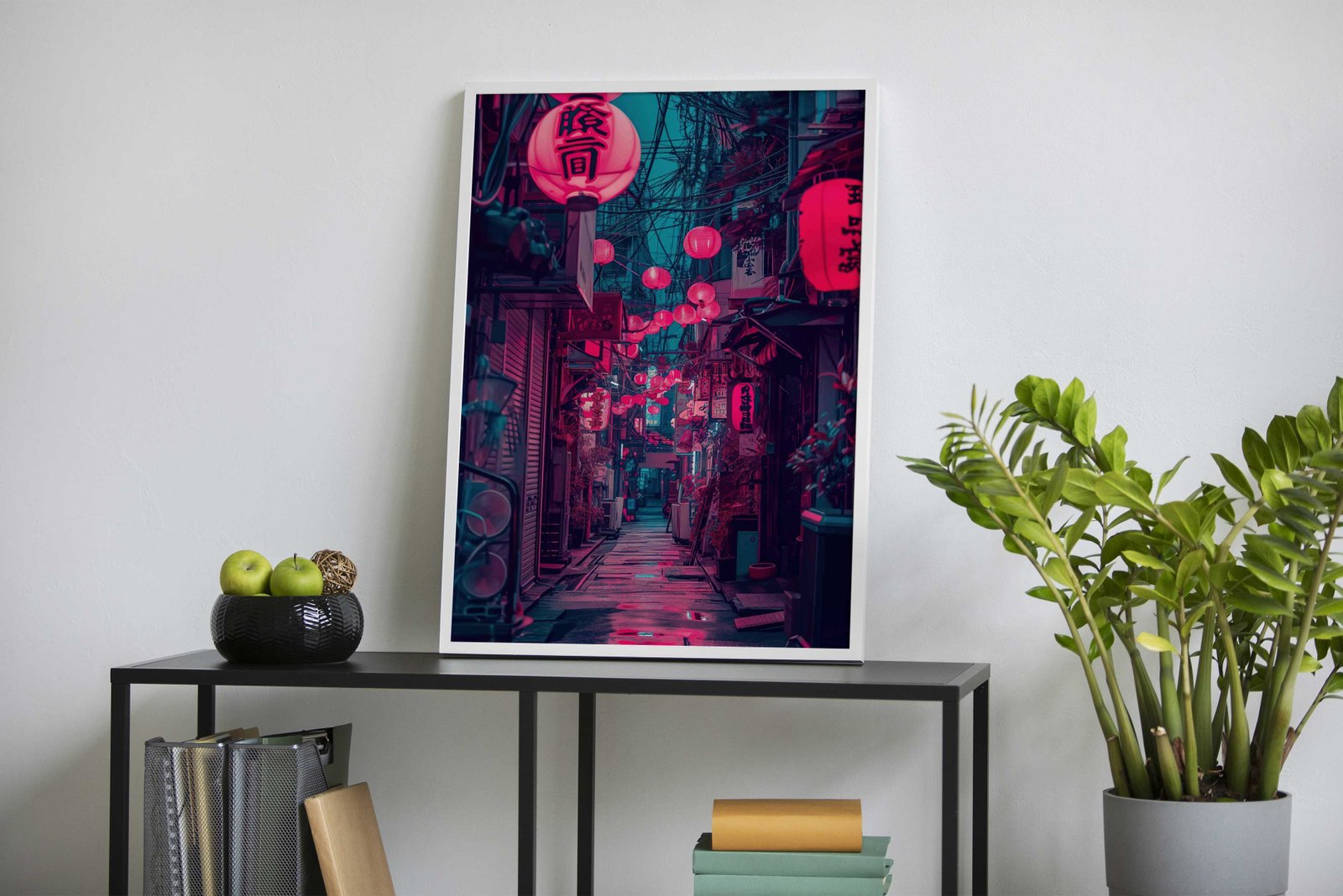 Cyberpunk Japan Asian Style Poster | Wall Art for Home & Office | High-Quality Print - High-Quality Visual Display