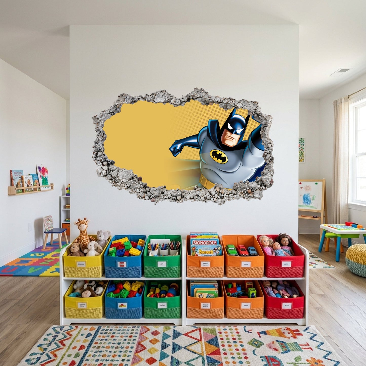 DC Comics Batman Dark Knight Kids Room Decor Playroom Art Decal 051