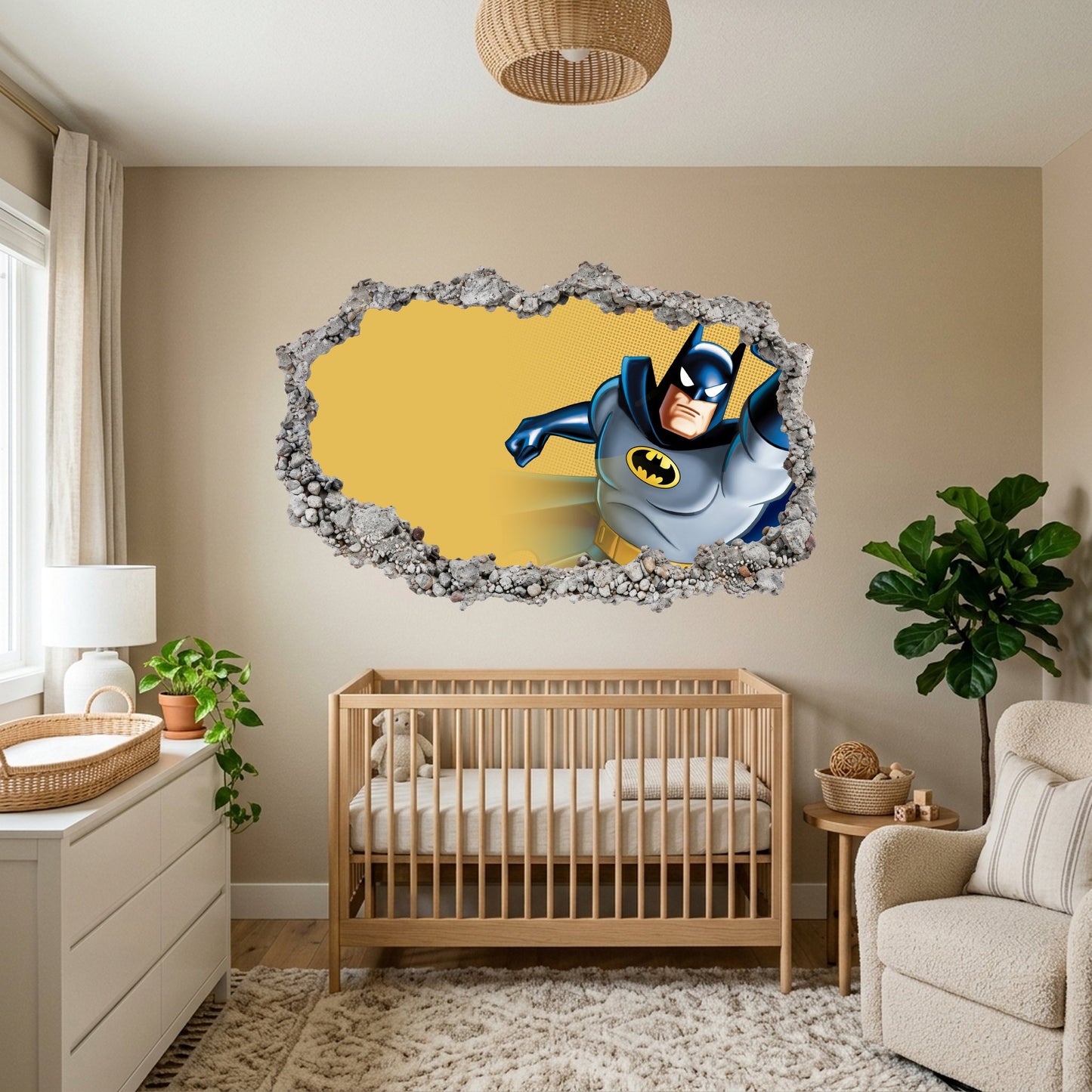 DC Comics Batman Dark Knight Kids Room Decor Playroom Art Decal 051