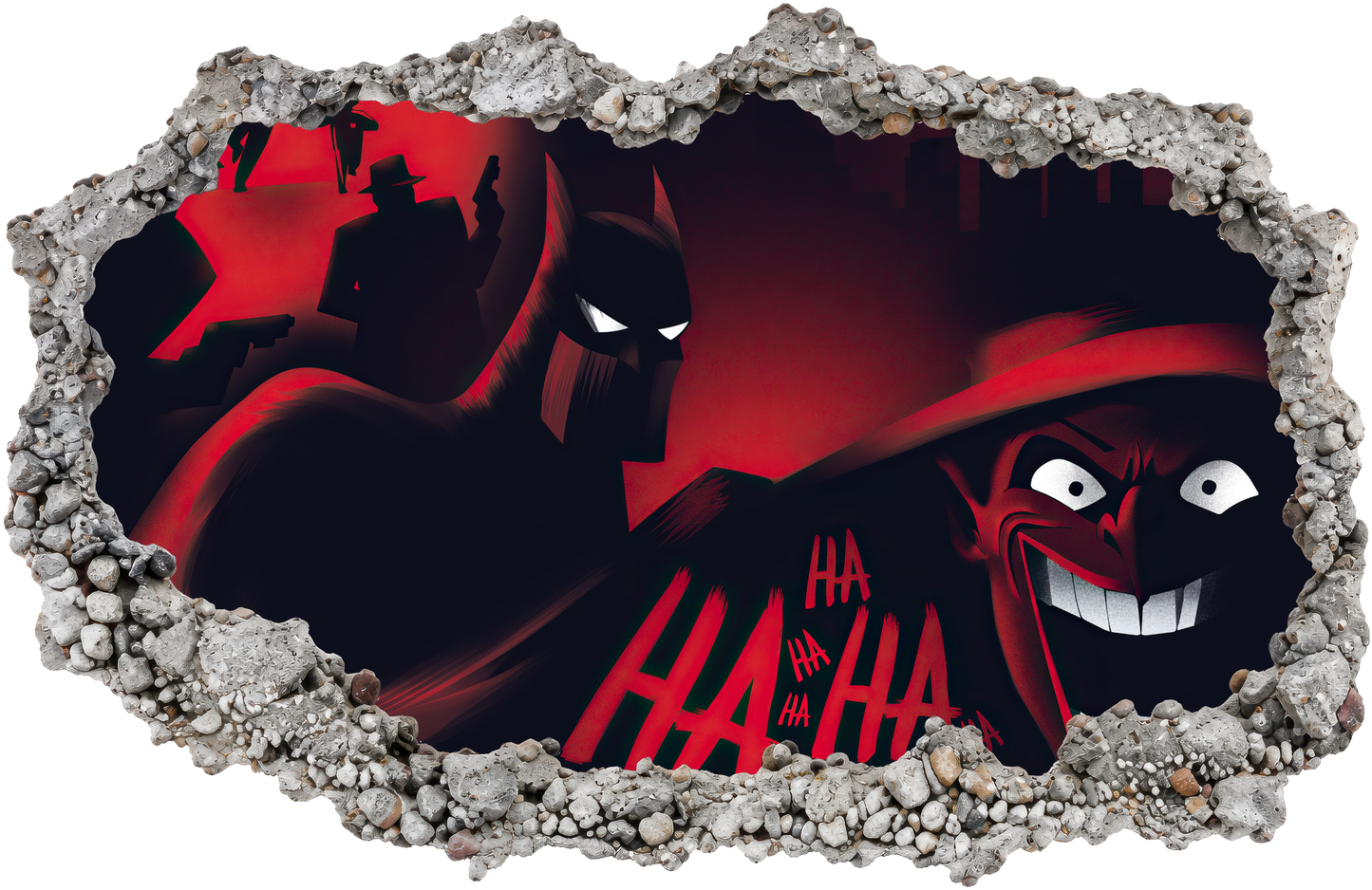 DC Comics Batman Dark Knight Playroom Art Decal Wall Art Sticker 062
