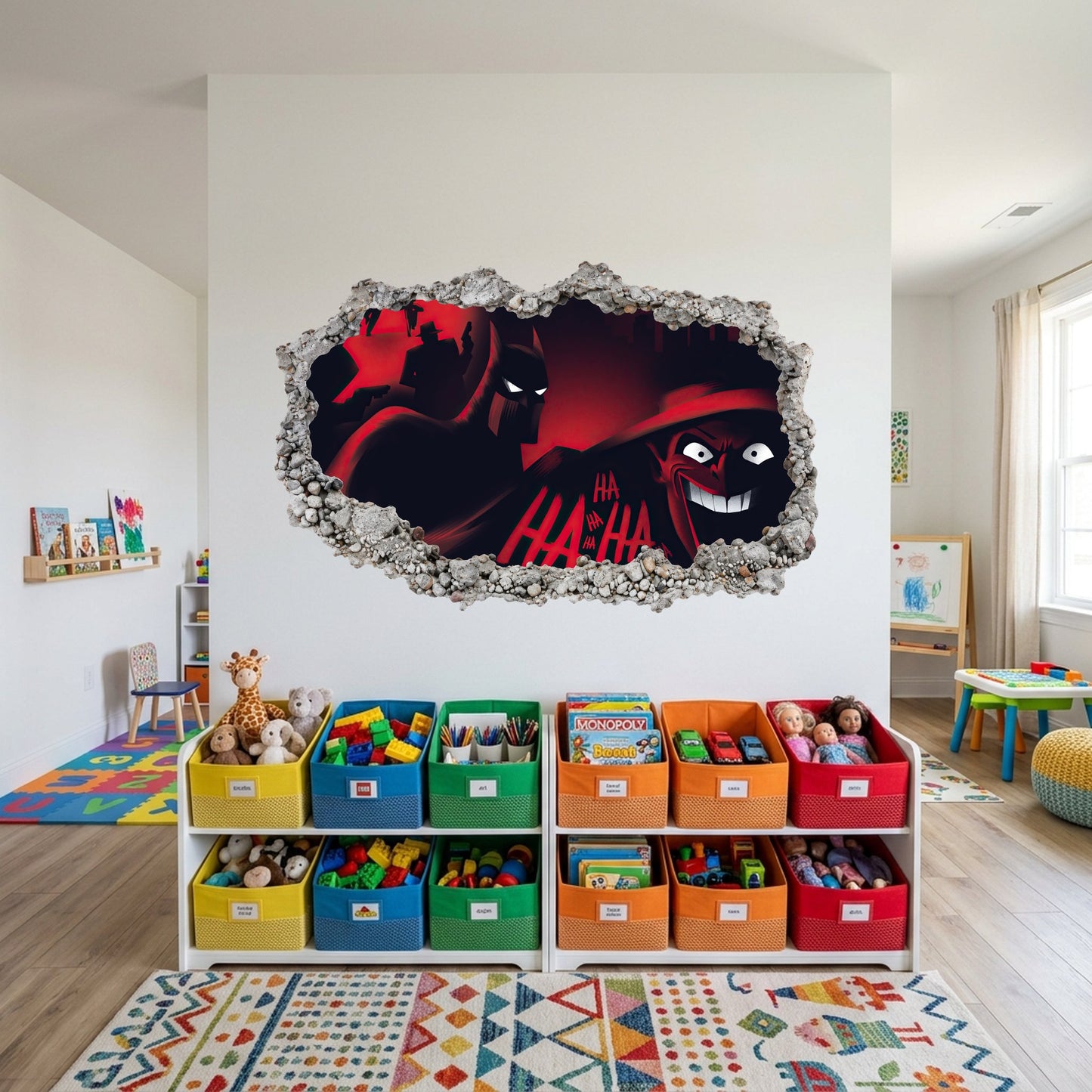 DC Comics Batman Dark Knight Playroom Art Decal Wall Art Sticker 062