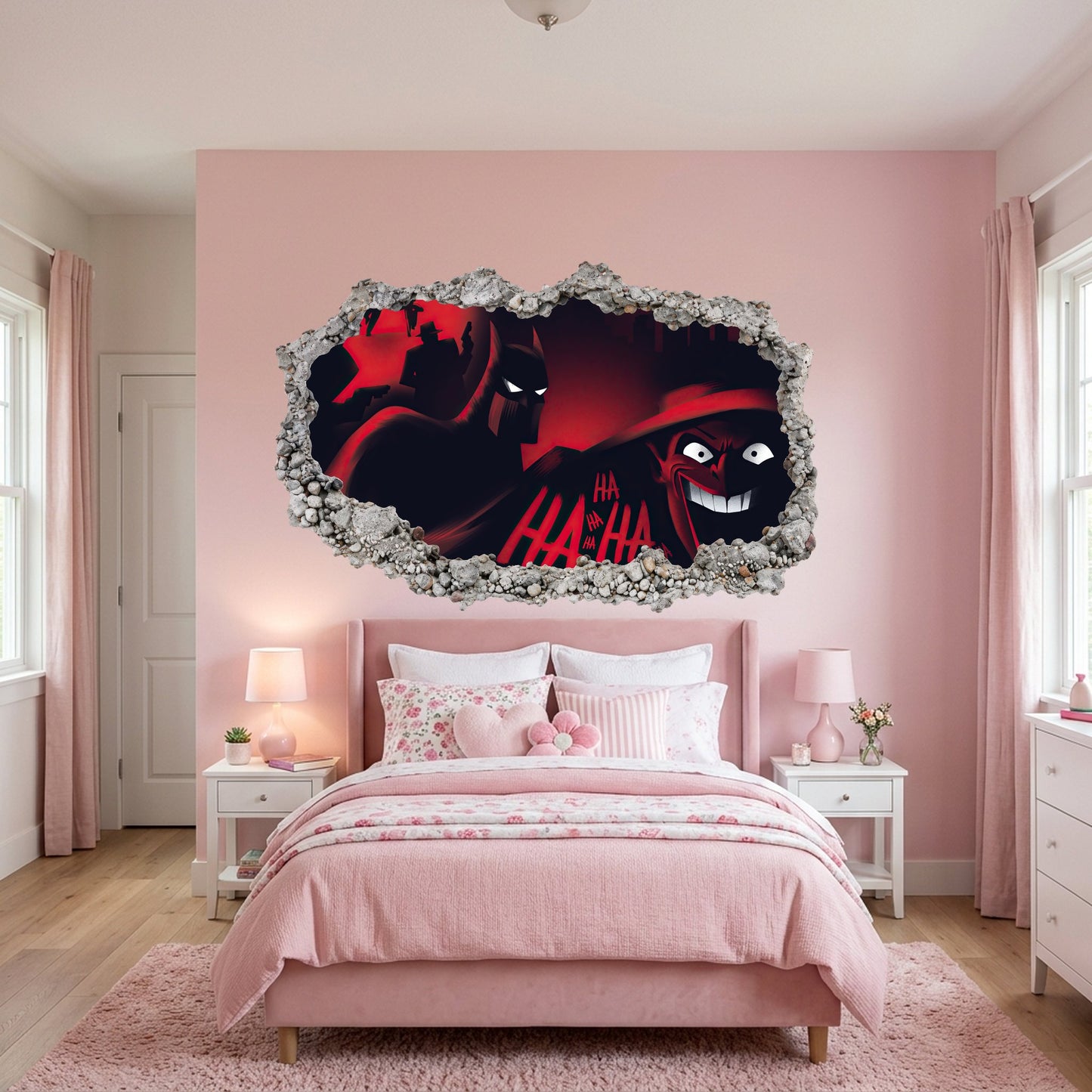 DC Comics Batman Dark Knight Playroom Art Decal Wall Art Sticker 062