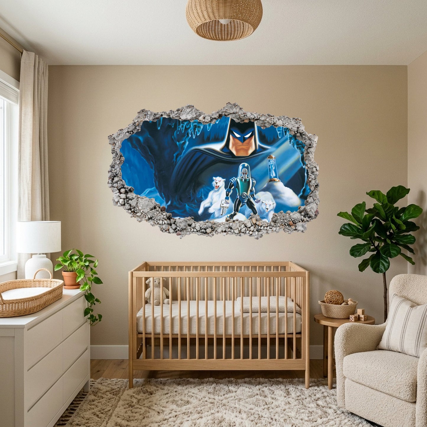 DC Comics Batman Dark Knight Wall Art Sticker Vinyl Mural 061