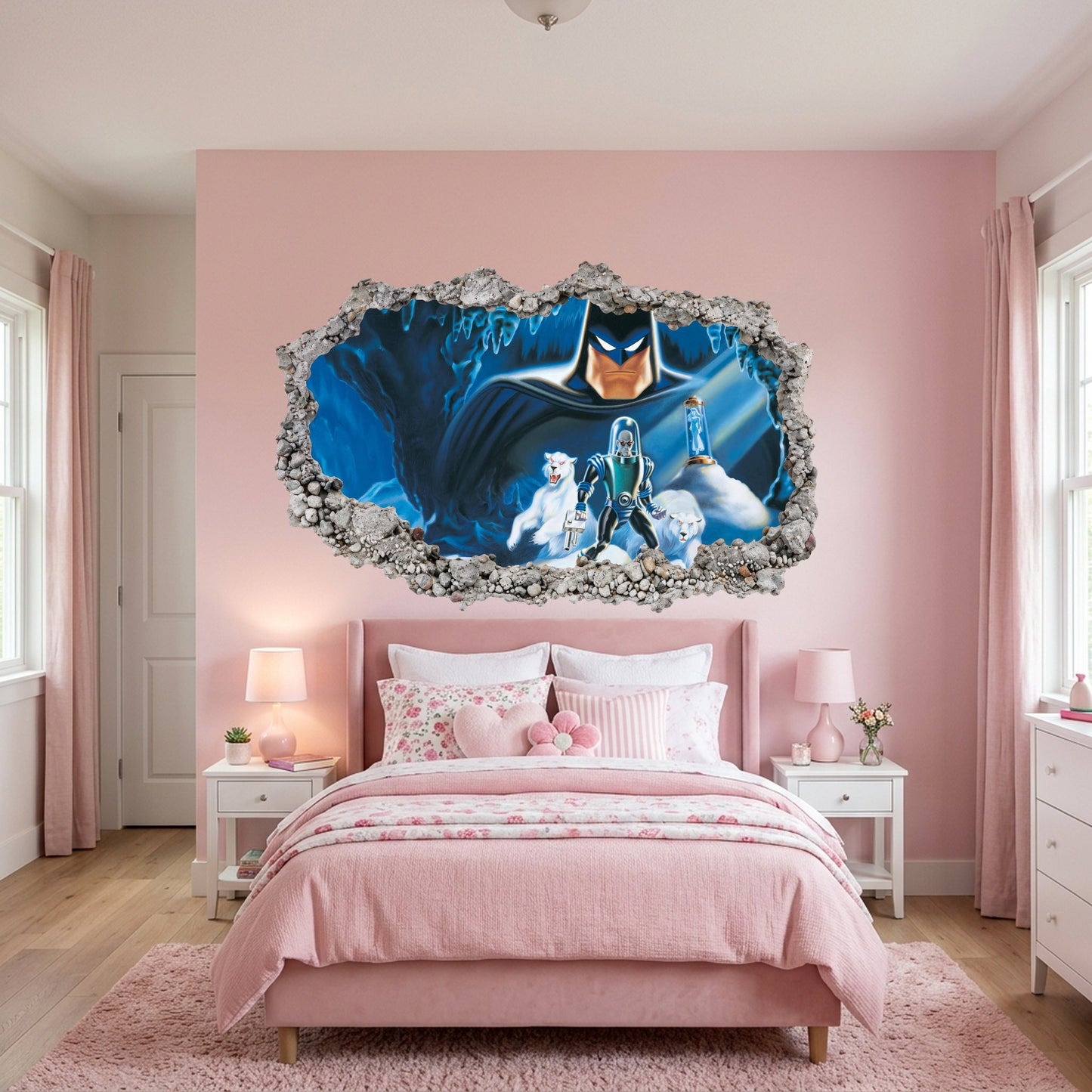 DC Comics Batman Dark Knight Wall Art Sticker Vinyl Mural 061