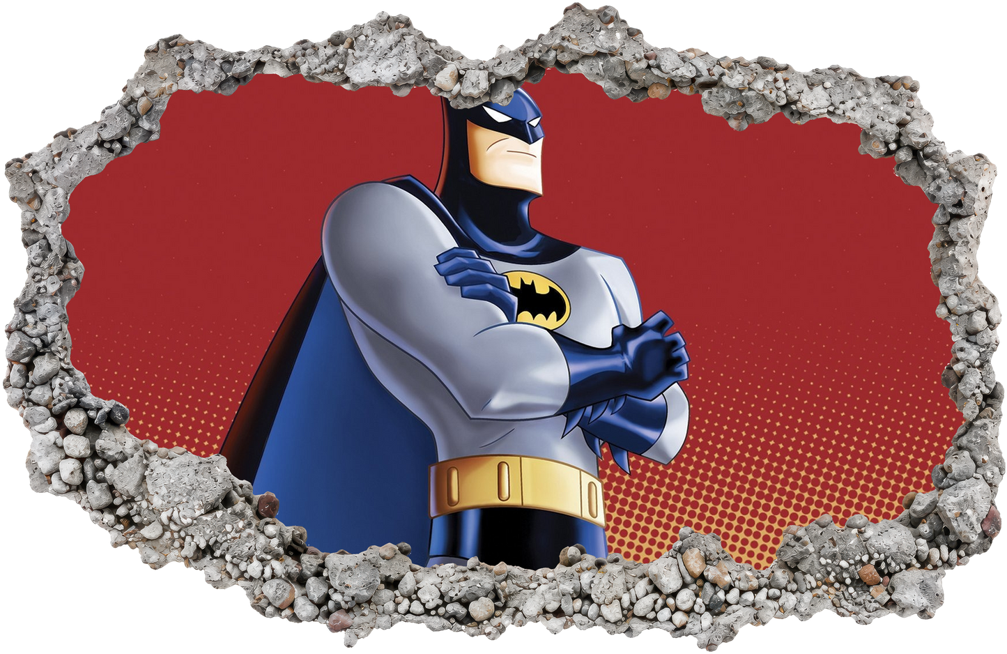DC Superheroes Batman Nursery Wall Art Bedroom Decor 055