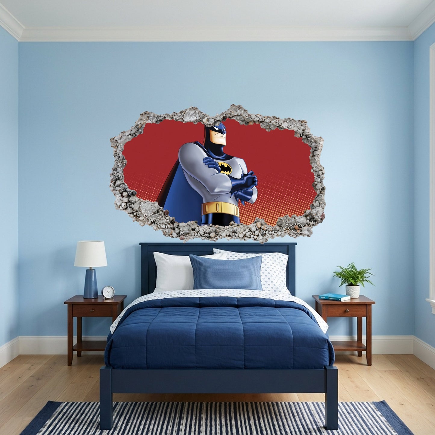 DC Superheroes Batman Nursery Wall Art Bedroom Decor 055