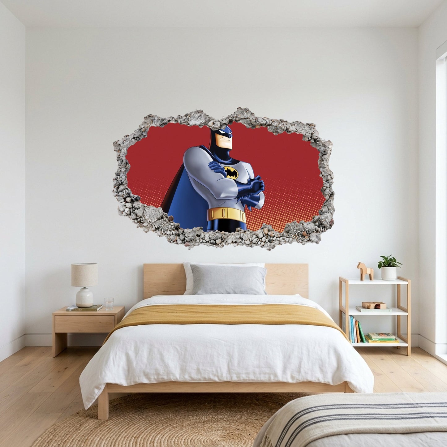 DC Superheroes Batman Nursery Wall Art Bedroom Decor 055