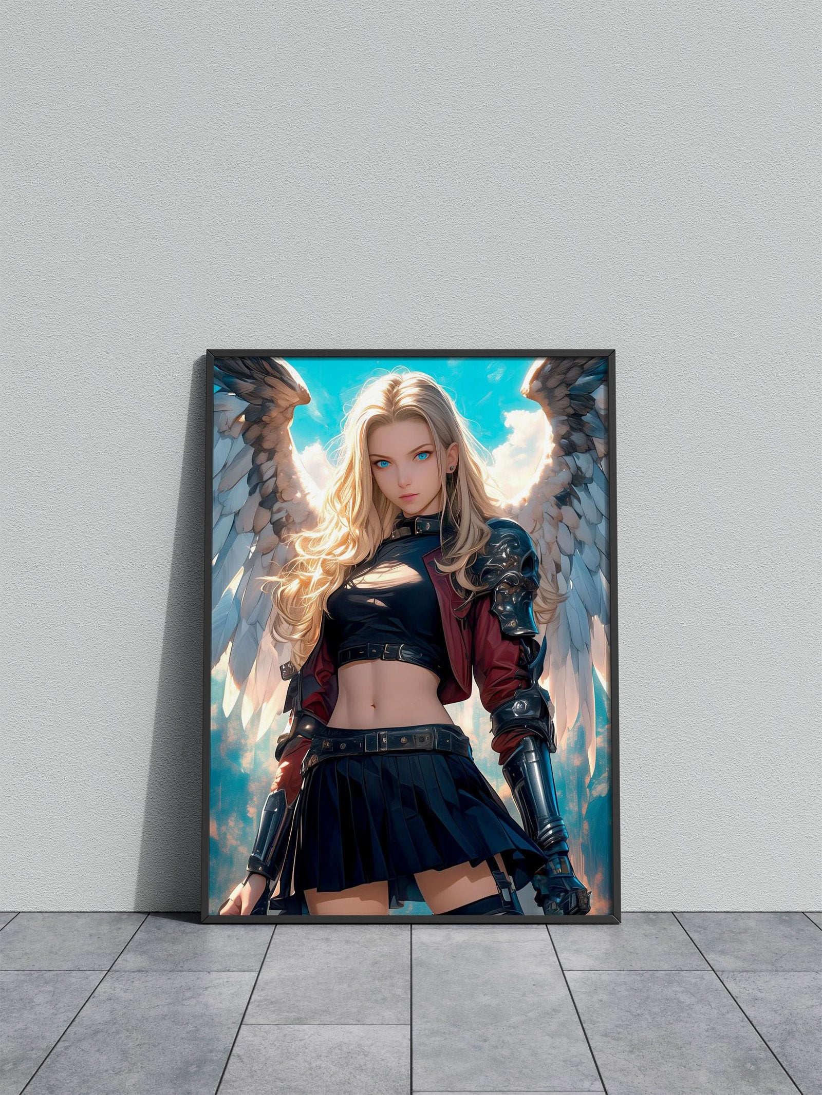 Dark Descent Asian Style Poster | Wall Art for Home & Office | High-Quality Print - High-Quality Visual Display