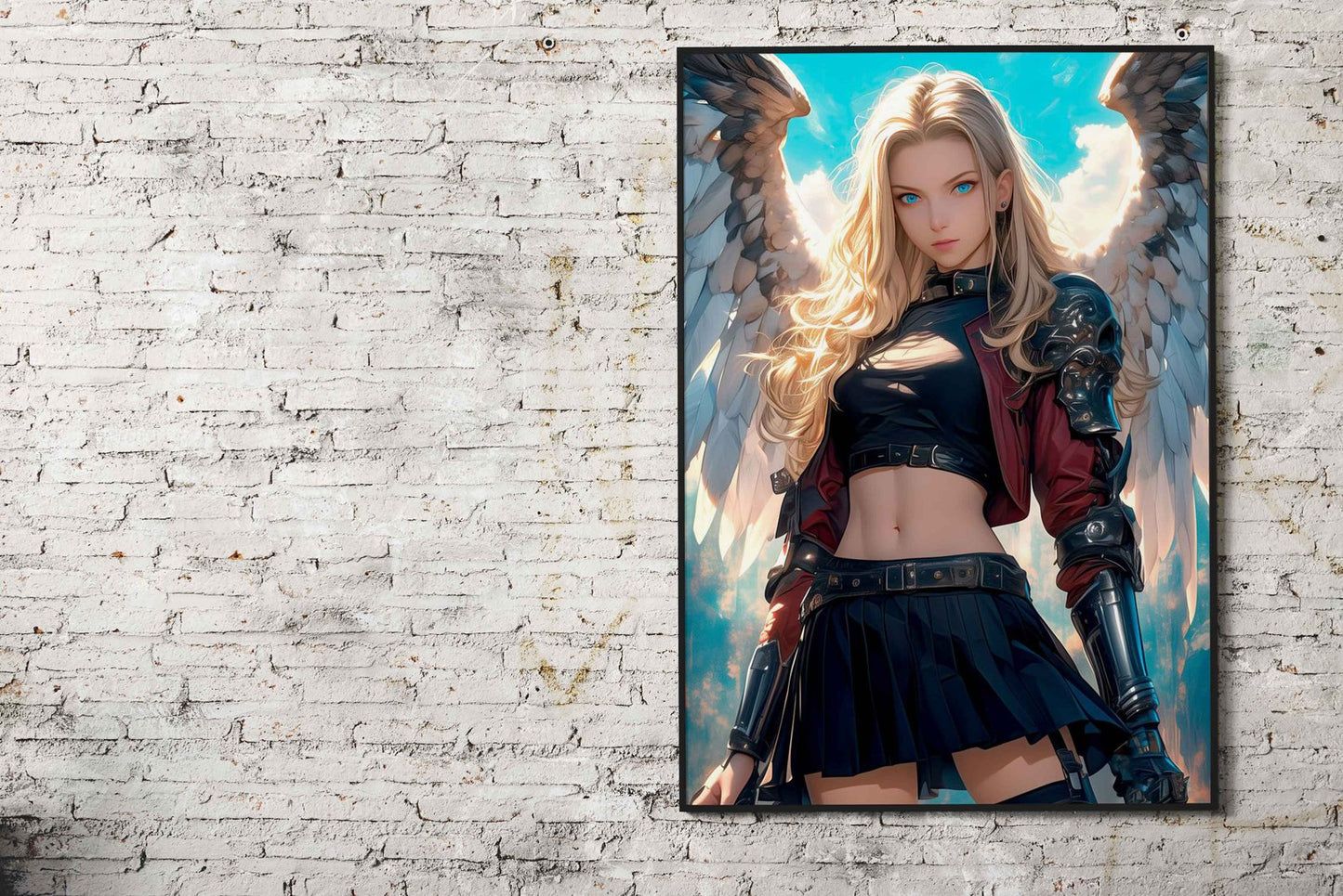 Dark Descent Asian Style Poster | Wall Art for Home & Office | High-Quality Print - High-Quality Visual Display