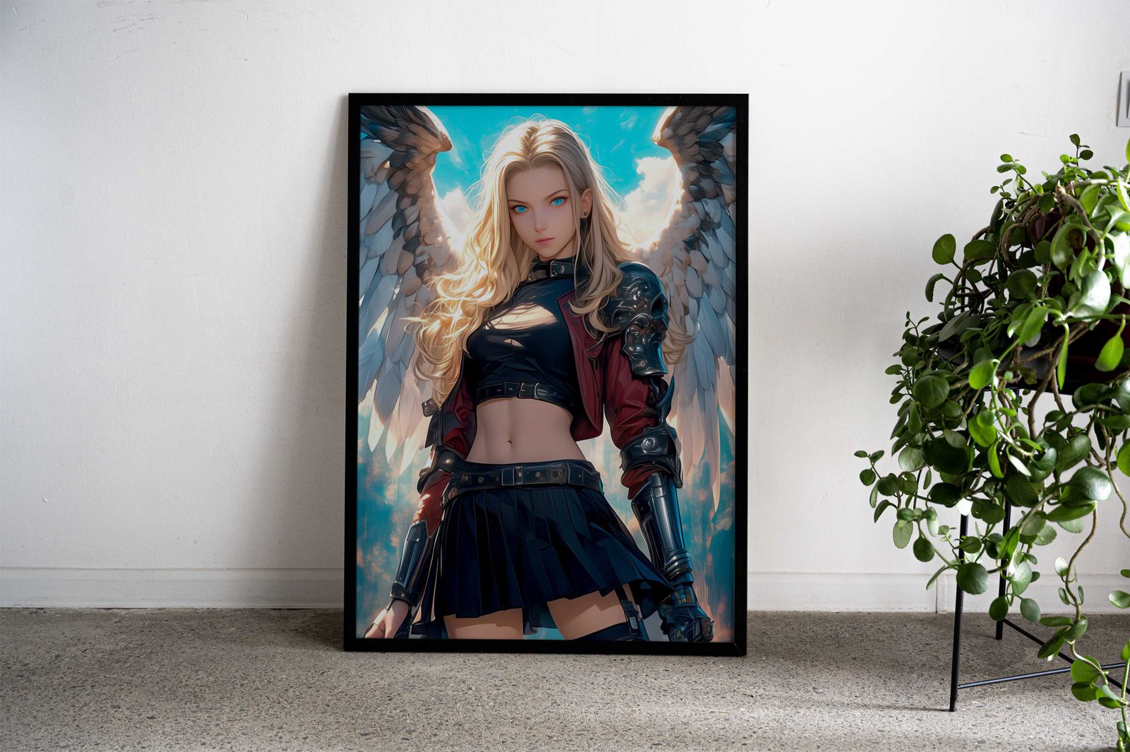 Dark Descent Asian Style Poster | Wall Art for Home & Office | High-Quality Print - High-Quality Visual Display