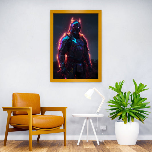 Dark warrior Asian Style Poster | Wall Art for Home & Office | High-Quality Print - High-Quality Visual Display