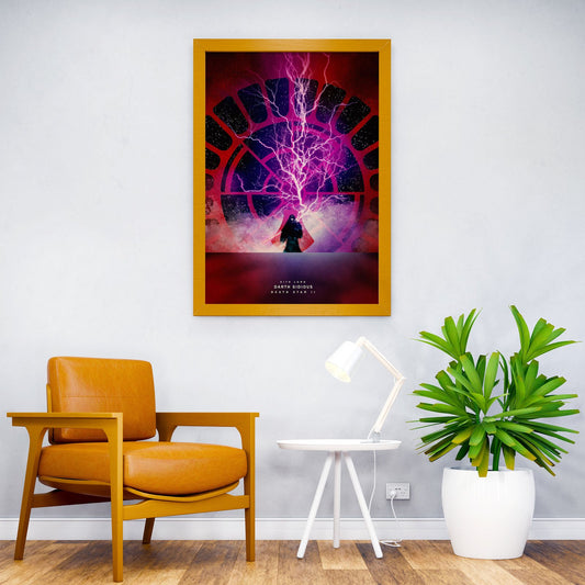 Darth Sidious Asian Style Poster | Wall Art for Home & Office | High-Quality Print - High-Quality Visual Display