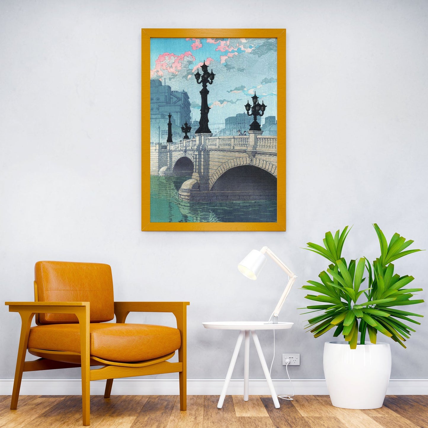 Dawn at Nihonbashi Bridge Asian Style Poster | Wall Art for Home & Office | High-Quality Print - High-Quality Visual Display