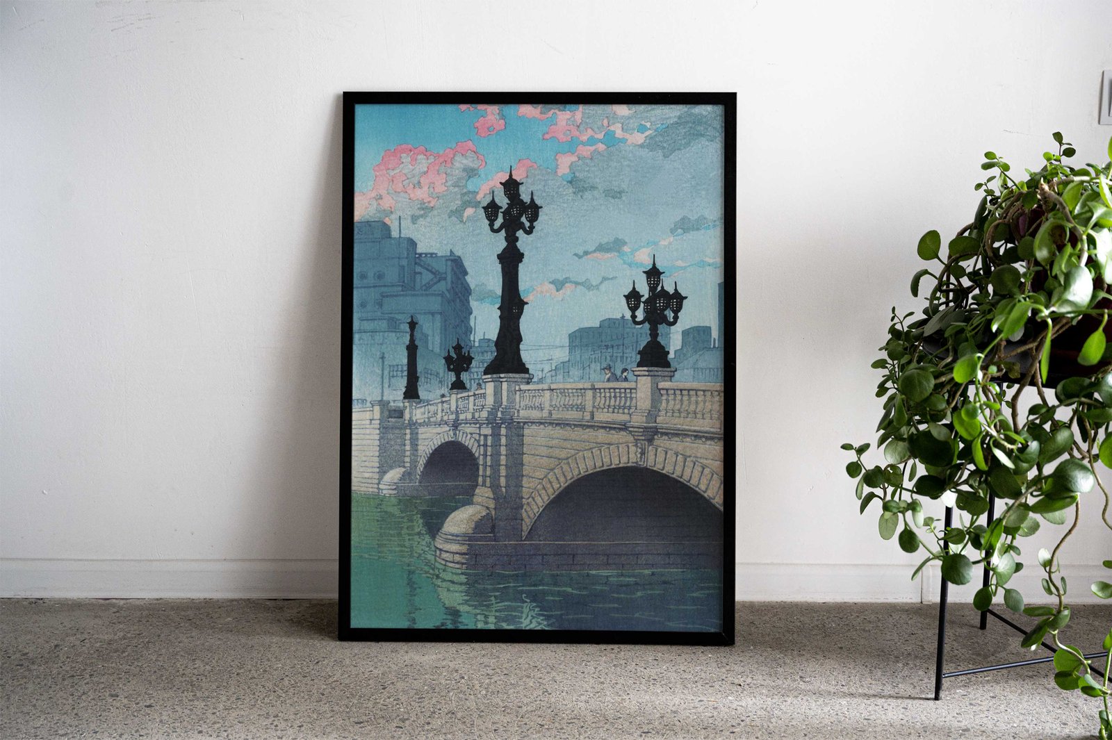 Dawn at Nihonbashi Bridge Asian Style Poster | Wall Art for Home & Office | High-Quality Print - High-Quality Visual Display