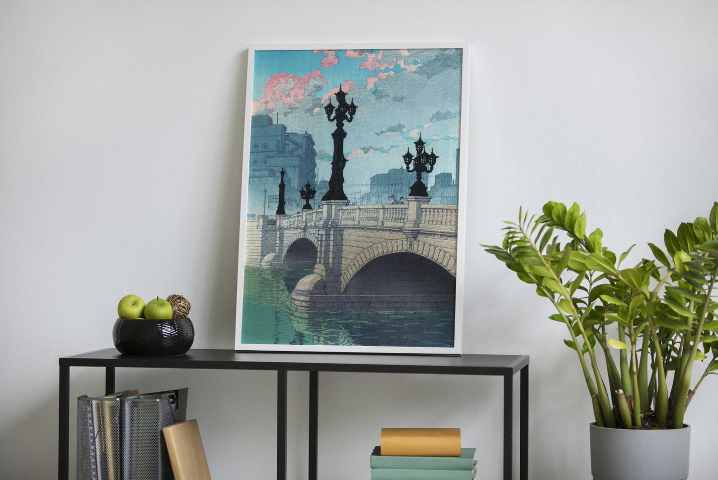 Dawn at Nihonbashi Bridge Asian Style Poster | Wall Art for Home & Office | High-Quality Print - High-Quality Visual Display