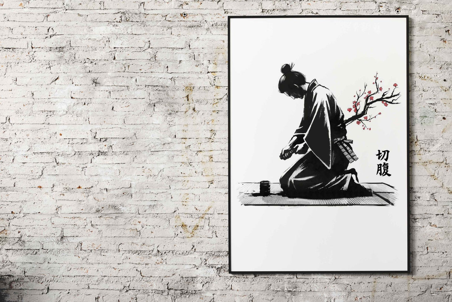 Death and life Asian Style Poster | Wall Art for Home & Office | High-Quality Print