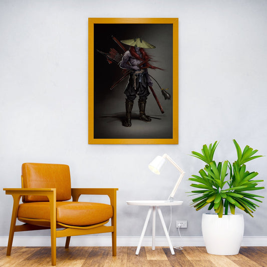 Demon Ronin Asian Style Poster | Wall Art for Home & Office | High-Quality Print - High-Quality Visual Display