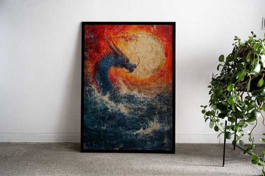 Demon Asian Style Poster | Wall Art for Home & Office | High-Quality Print - High-Quality Visual Display
