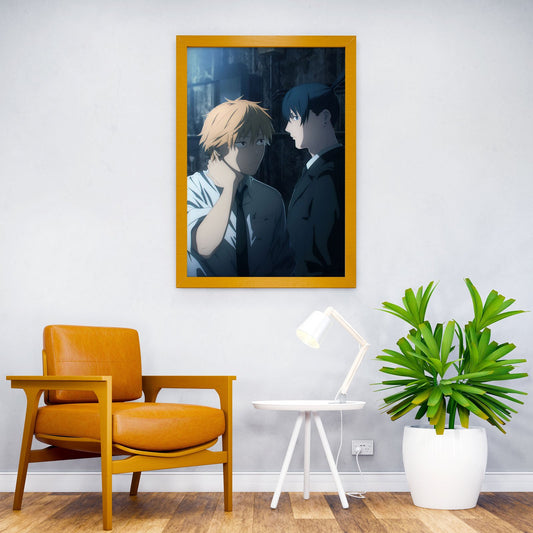 Denji & Aki Asian Style Poster | Wall Art for Home & Office | High-Quality Print - High-Quality Visual Display