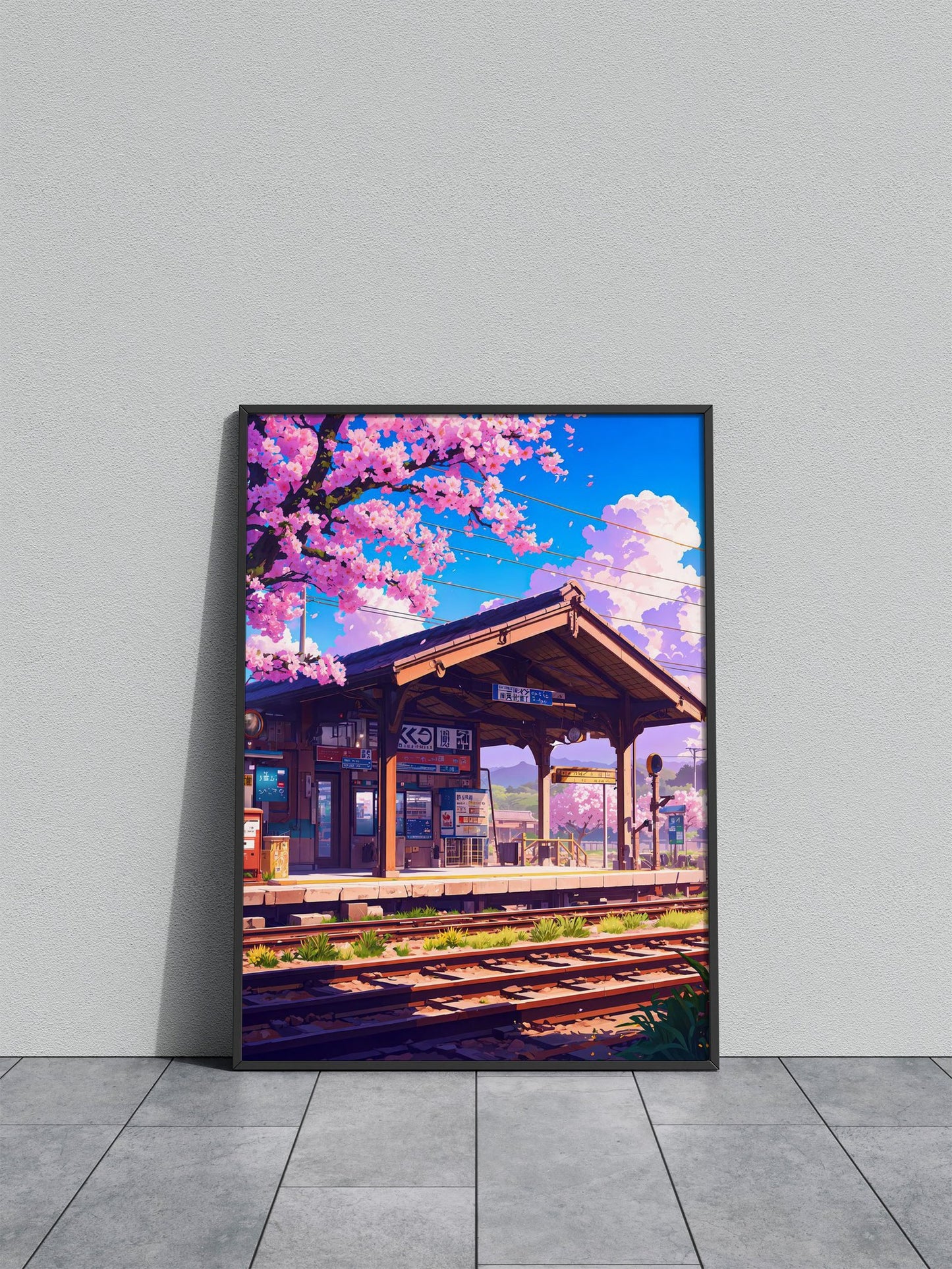 Destination Unknown Asian Style Poster | Wall Art for Home & Office | High-Quality Print - High-Quality Visual Display