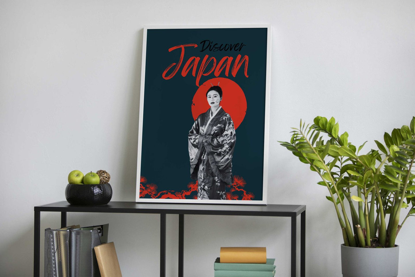 Discover Japan Poster Asian Style Poster | Wall Art for Home & Office | High-Quality Print