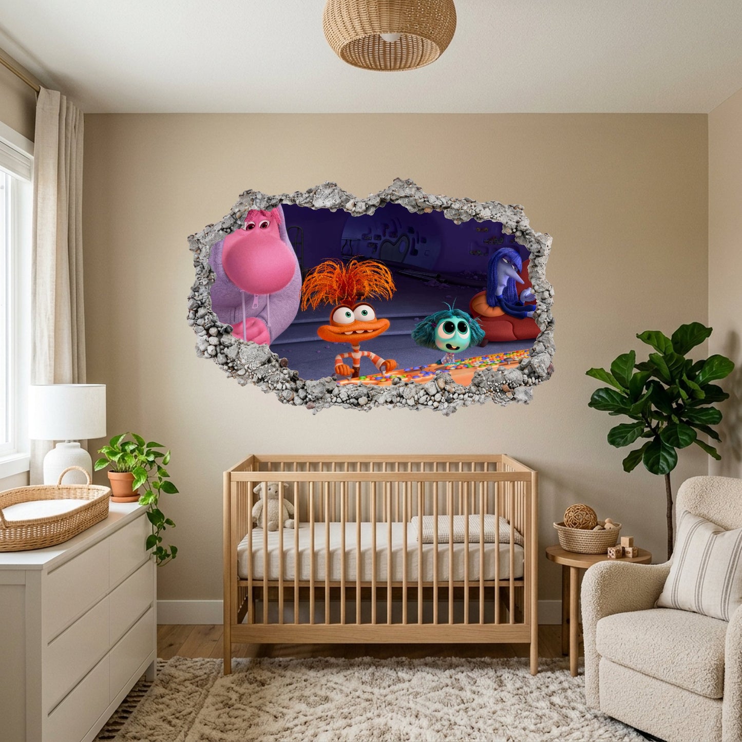 Disney Pixar Inside Out Playroom Art Decal Kids Room Decor 288
