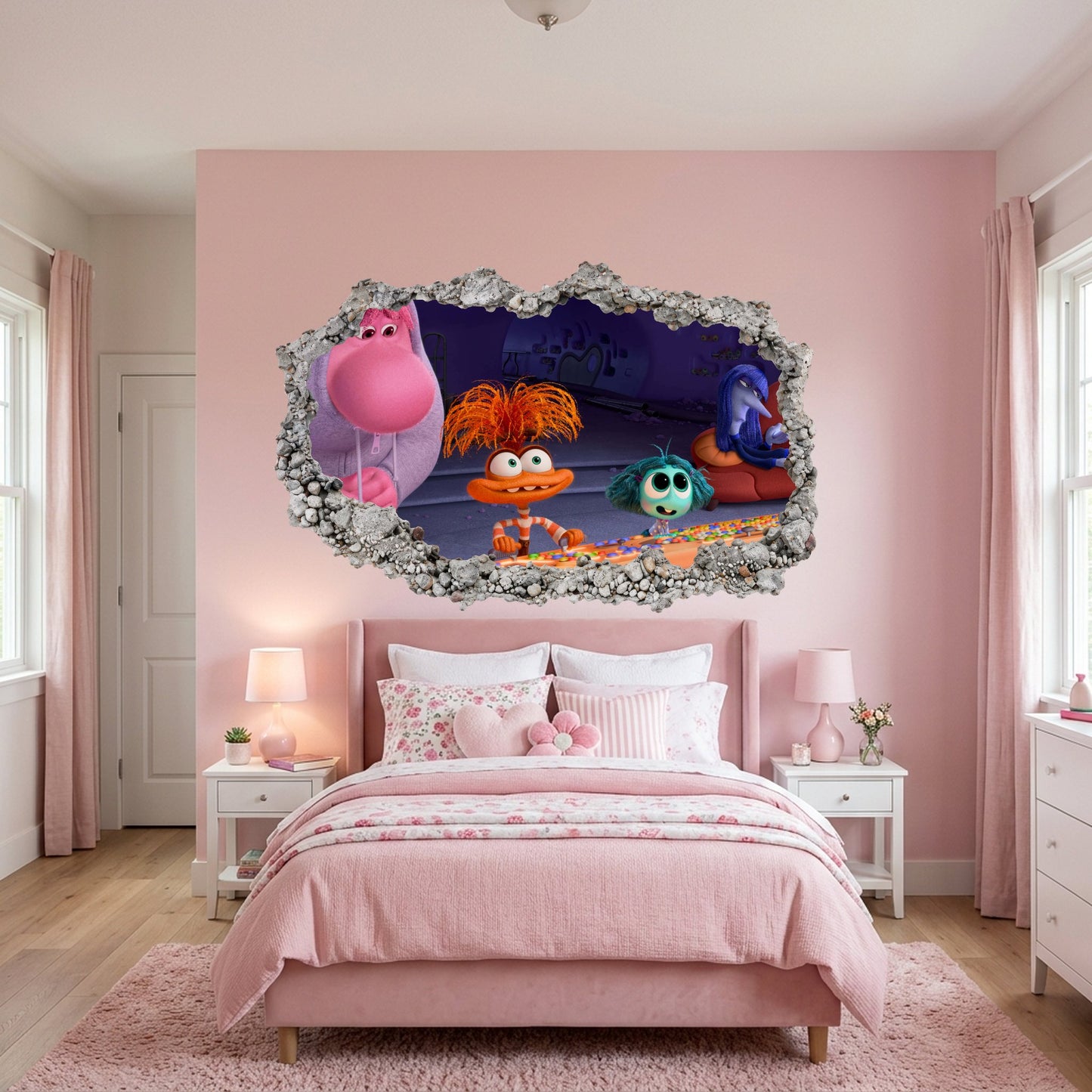 Disney Pixar Inside Out Playroom Art Decal Kids Room Decor 288