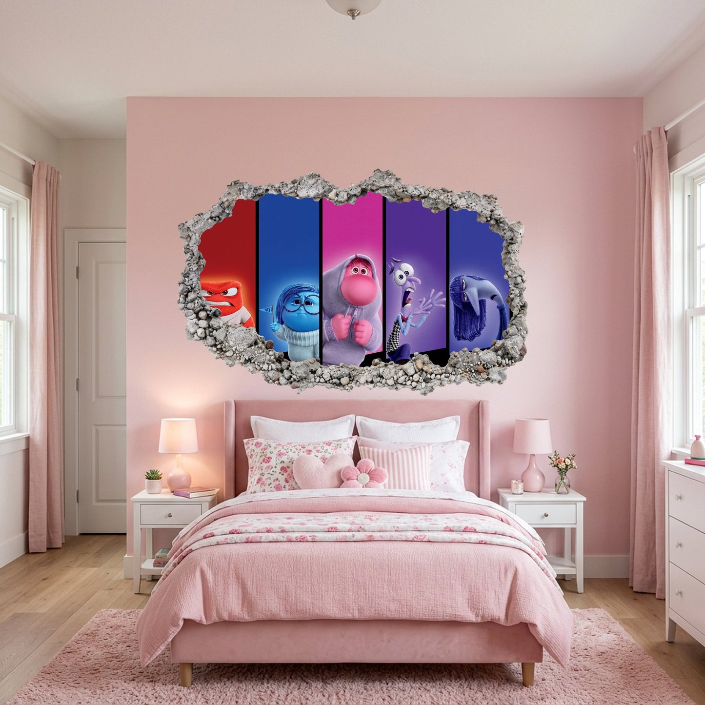 Disney Pixar Inside Out Vinyl Mural Wall Art Sticker 282