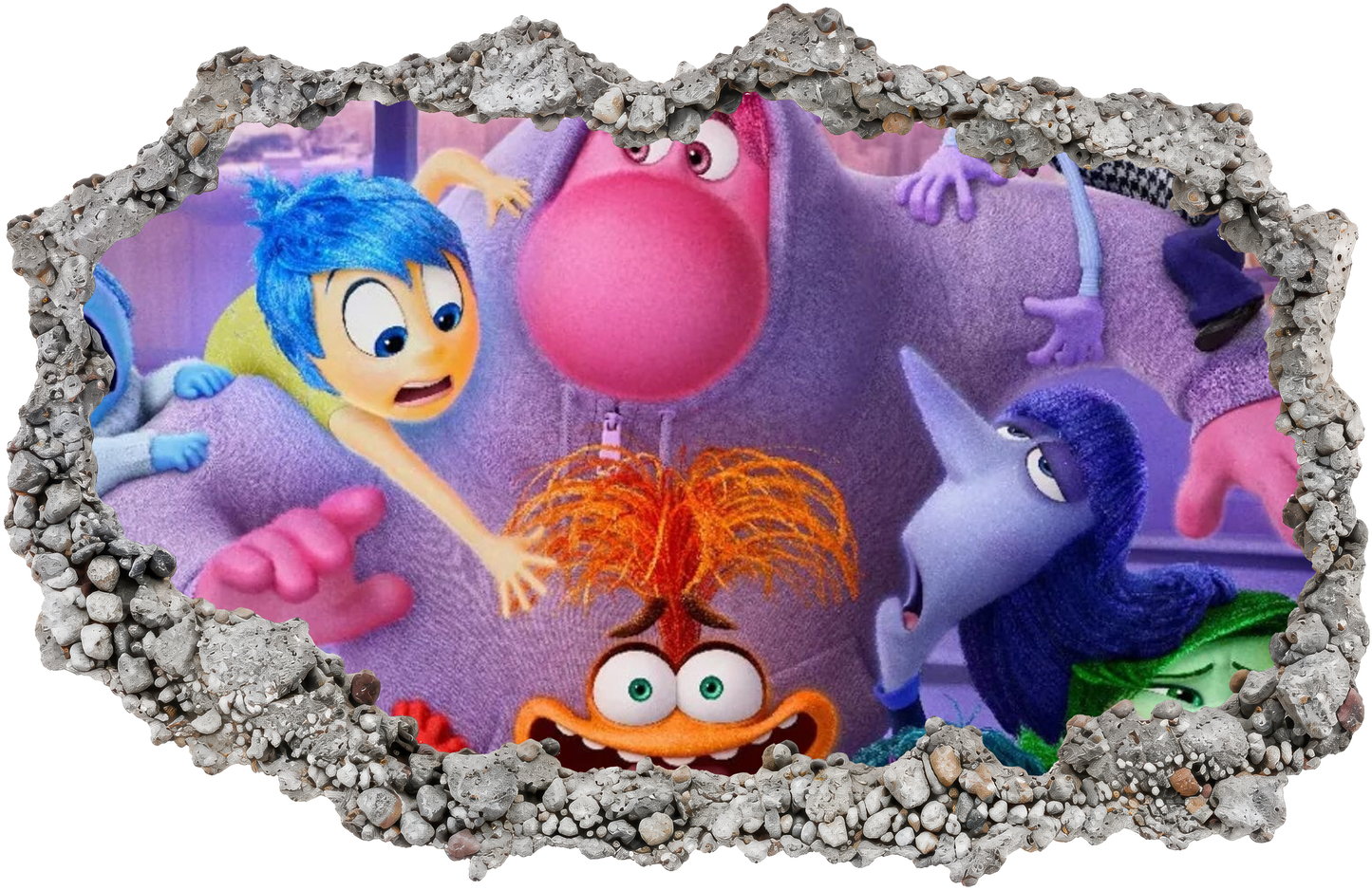 Disney Pixar Inside Out Wall Art Sticker Nursery Wall Art 306