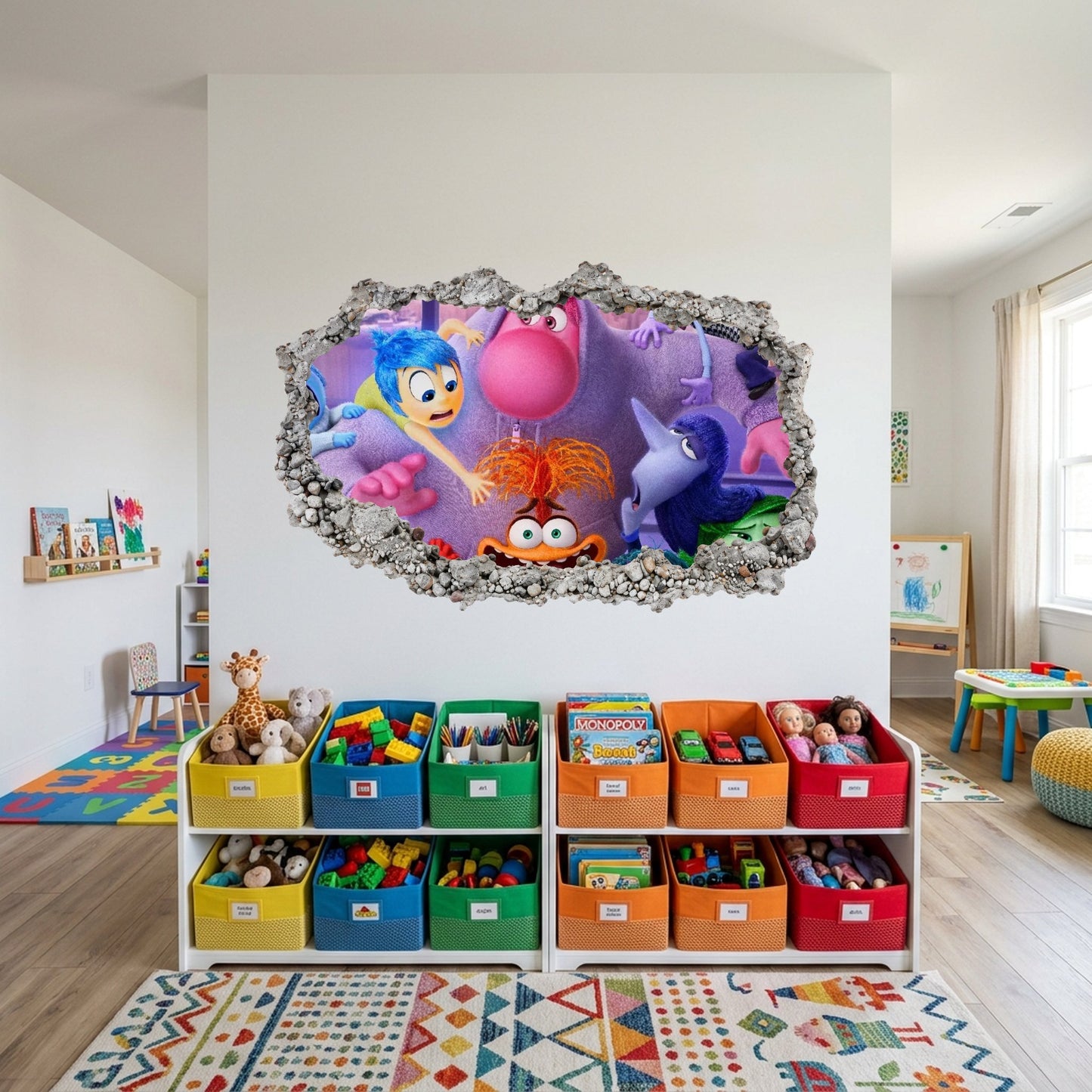 Disney Pixar Inside Out Wall Art Sticker Nursery Wall Art 306