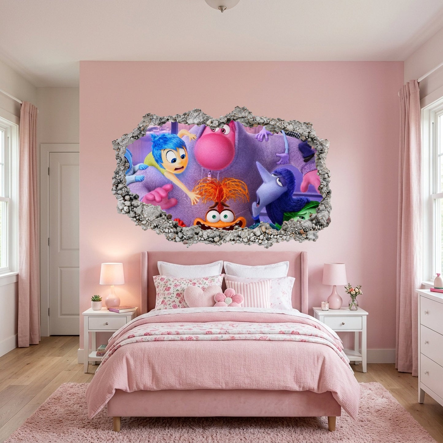 Disney Pixar Inside Out Wall Art Sticker Nursery Wall Art 306