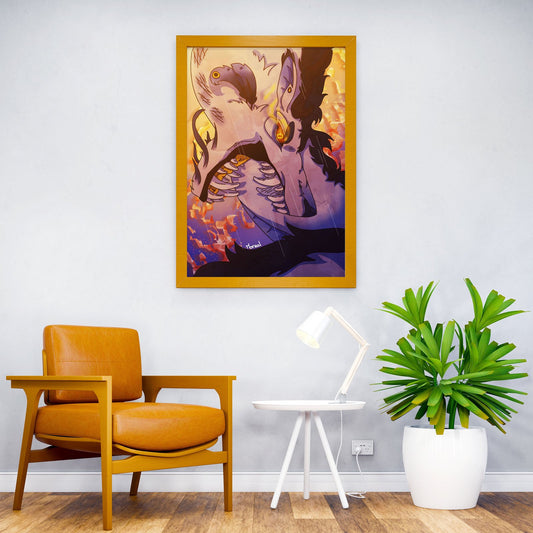 Dragon Asian Style Poster | Wall Art for Home & Office | High-Quality Print - High-Quality Visual Display