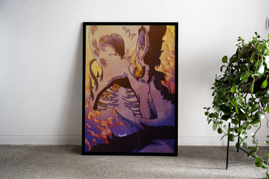 Dragon Asian Style Poster | Wall Art for Home & Office | High-Quality Print - High-Quality Visual Display