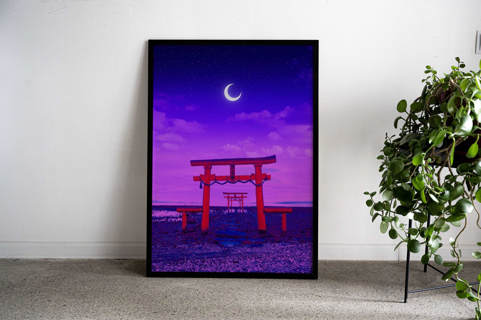 Dream Gate Moon Asian Style Poster | Wall Art for Home & Office | High-Quality Print - High-Quality Visual Display