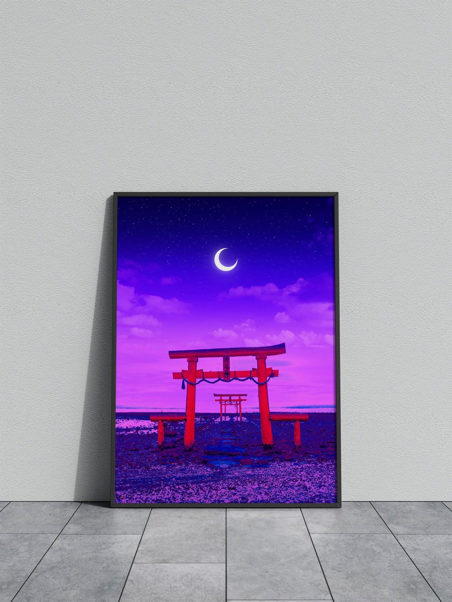 Dream Gate Moon Asian Style Poster | Wall Art for Home & Office | High-Quality Print - High-Quality Visual Display