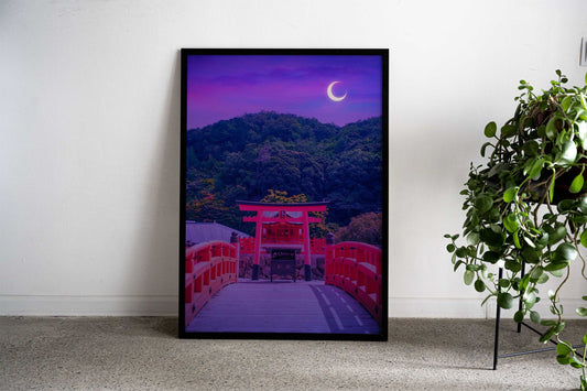 Dream Temple Asian Style Poster | Wall Art for Home & Office | High-Quality Print - High-Quality Visual Display