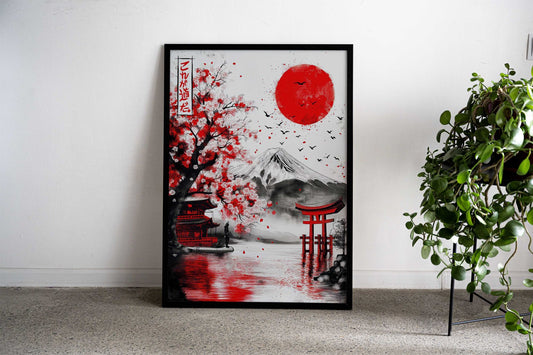 Dream Asian Style Poster | Wall Art for Home & Office | High-Quality Print - High-Quality Visual Display